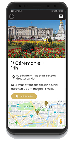 application mobile mariage offerte