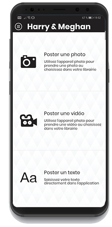 application mobile mariage offerte